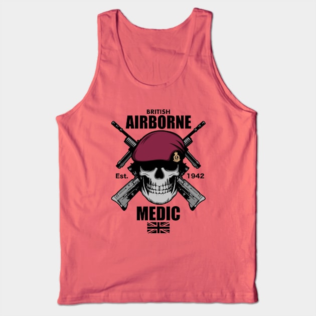 British Airborne Medic Tank Top by TCP